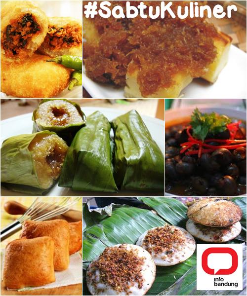 Twips jangan lupa hari ini ada #SabtuKuliner selamat menjelajahi kuliner di Bandung. Awas ah tong ngabala :)