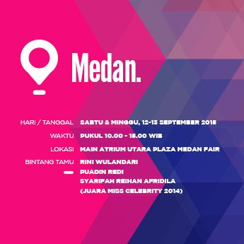 Jangan lupa hari ini ikuti audisi #MissCelebriti hari ini di Plaza Medan Fair bersama @EllipsHaircare, pukul 10.00.