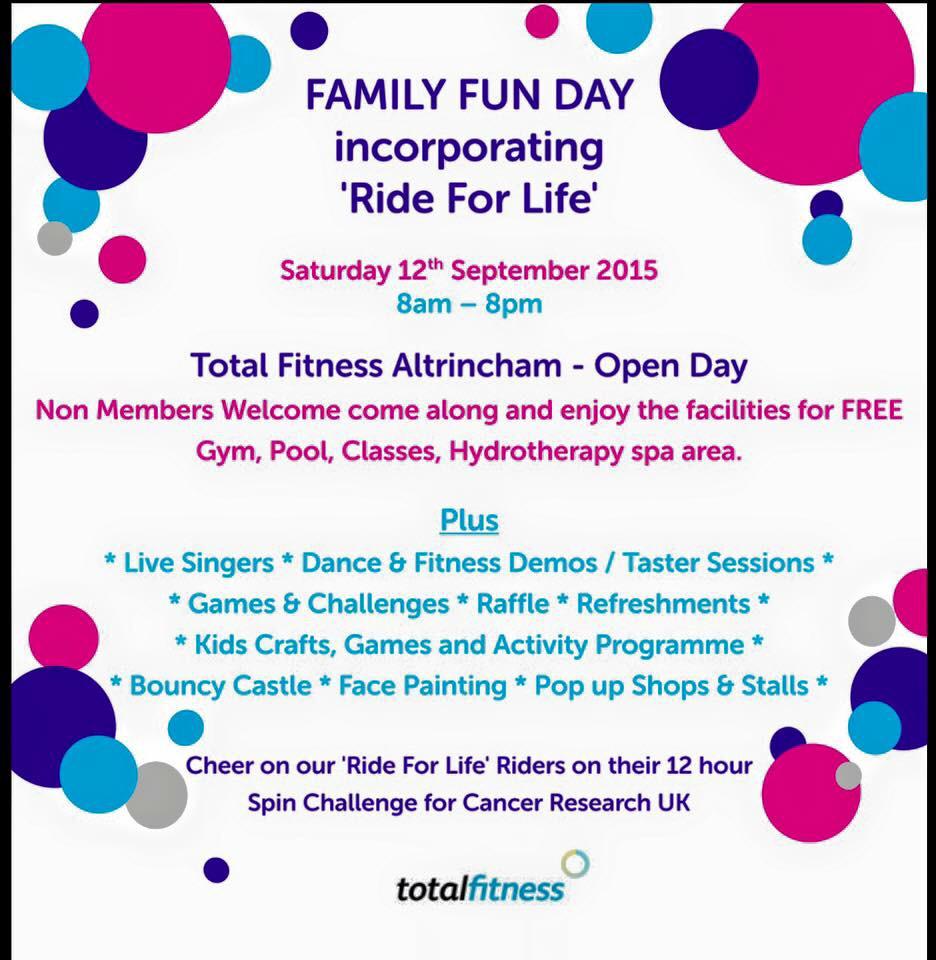 classyTrainer's tweet image. Come to total fitness Altrincham open day   #familyfun #fitness #altrincham