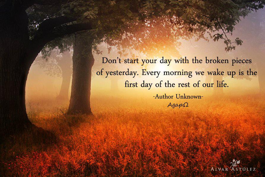grahaminspires's tweet photo. Each morning is a chance to start again live for the now not yesterday or tomorrow #SimplyBeFearless #smile #awesome http://t.co/HVUF9M7tl9