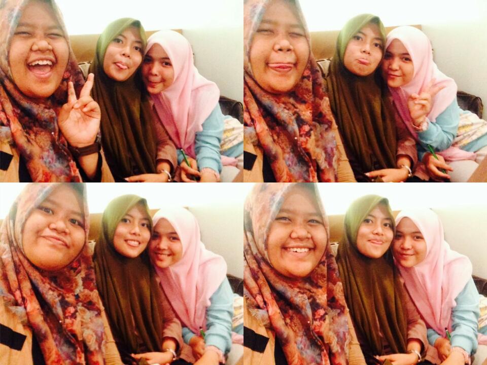 nurvibaity's tweet photo. With ma bestfriends became sister😂❤😍[@Lisha_AN @ResaNovita_ ] http://t.co/9gKJy3cg3I