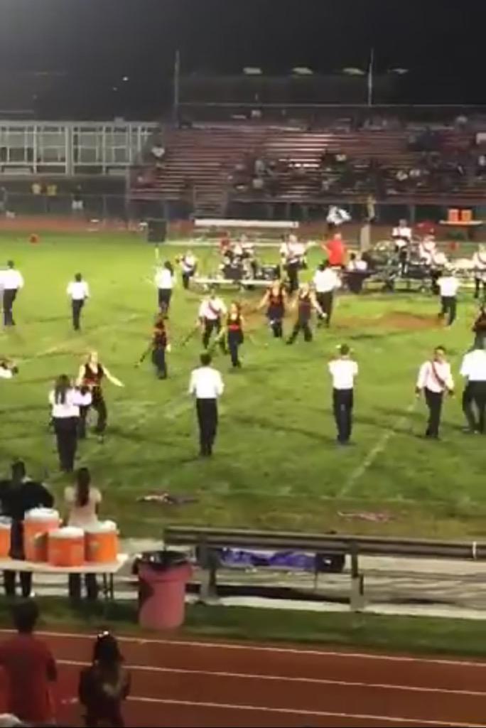 LenapeBand's tweet photo. First performance of the season!!! http://t.co/y2wLqgycWu
