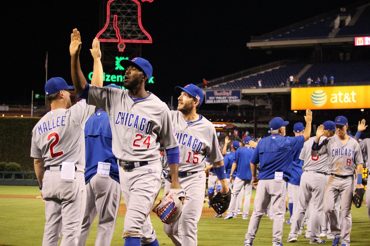 Cubs's tweet photo. #WeWonTwo http://t.co/zjubSGR1wg