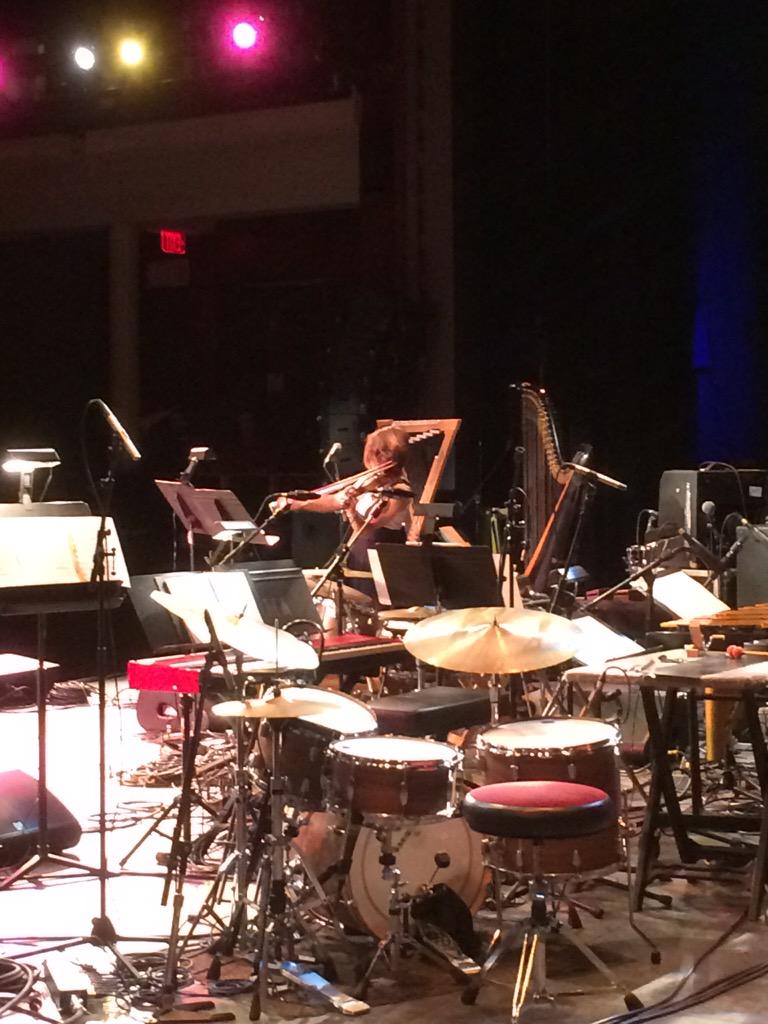 NCameronBritt's tweet photo. @Karen_Galvin and @NewMusicRaleigh shredding on hopscotch. Glad to have been a part of it! http://t.co/ORJ0T7plF6