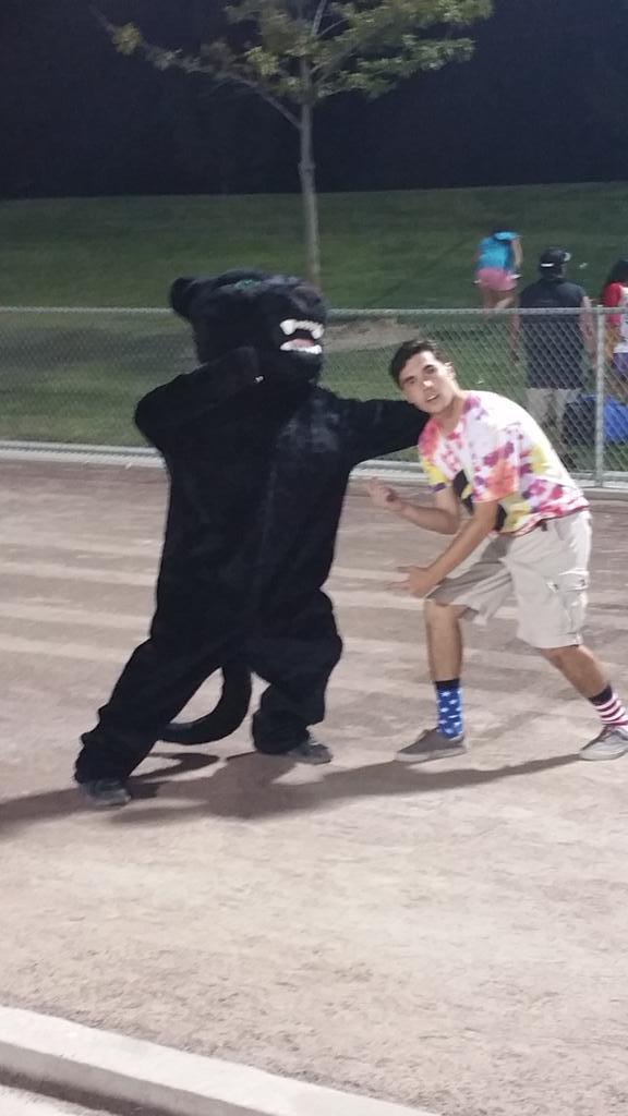 mohifootballpic's tweet photo. A lit'l Panther fun http://t.co/rSuYzkcMNv
