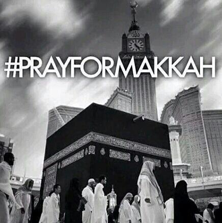 Semoga Amal ibadah para korban diterima di sisi Allah SWT. Amin #PrayForMakkah