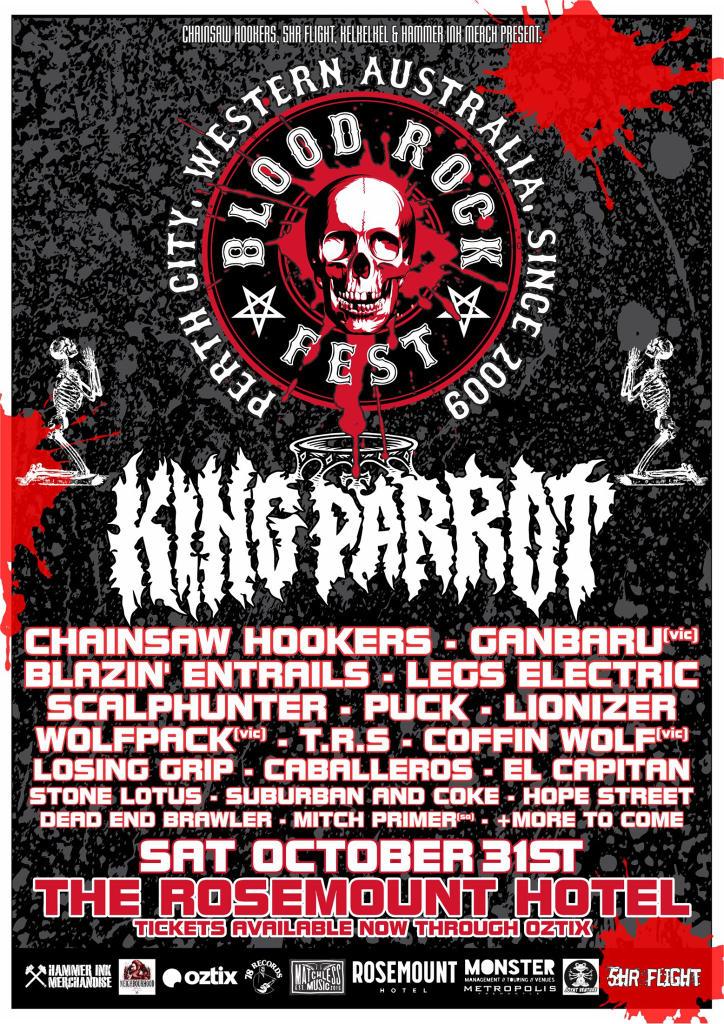 #BRF15 with <a href="/KINGPARROTBAND/">KING PARROT</a> <a href="/ChainsawHookers/">Chainsaw Hookers</a> @GANBARUHC <a href="/ScalphunterRock/">Scalphunter</a>  + more - tinyurl.com/BRF15