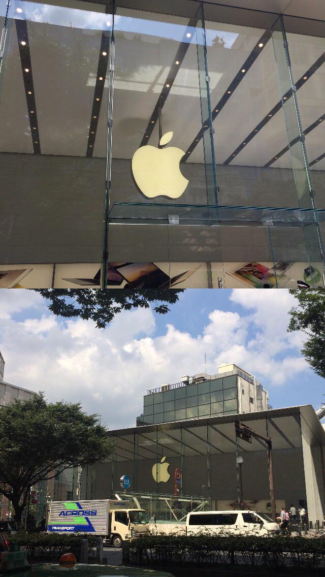 ueo6110r5's tweet photo. Apple表参道店。#TokyoFrontback https://t.co/rWcWtzhErn #frontback http://t.co/aA3dAHl1KJ