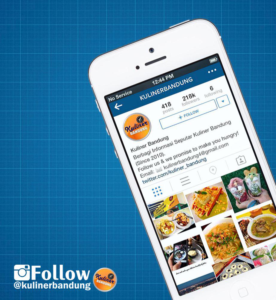 Ingin mengetahui informasi kuliner unik &amp; terlengkap? Yuk follow instagram kami ---> kulinerbandung