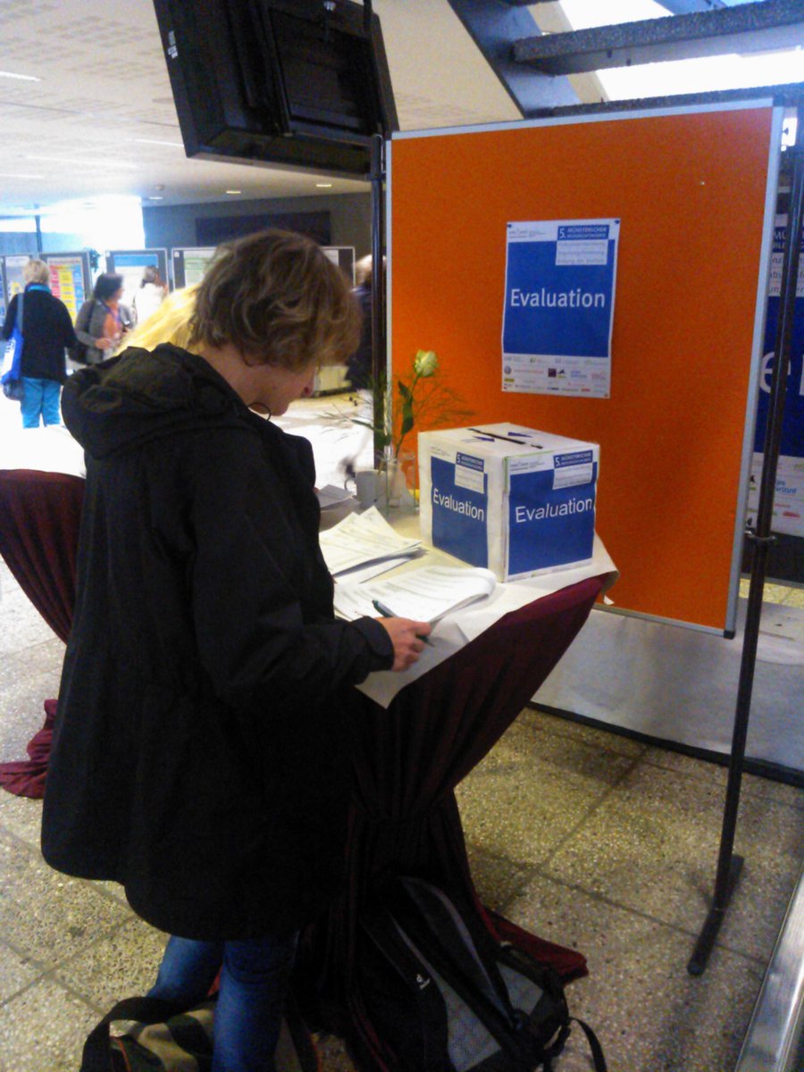 #Evaluation #MBK5 bald ist unser Kongress zu Ende. Vorher können Sie die Veranstaltung im H-Gebäude noch evaluieren