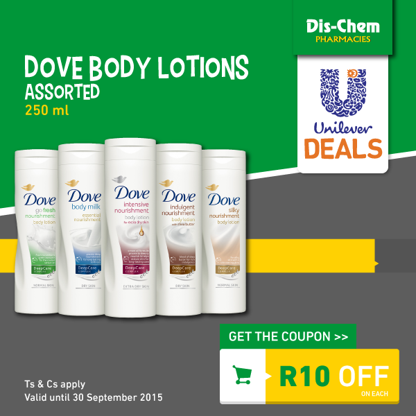 dove lotion dischem