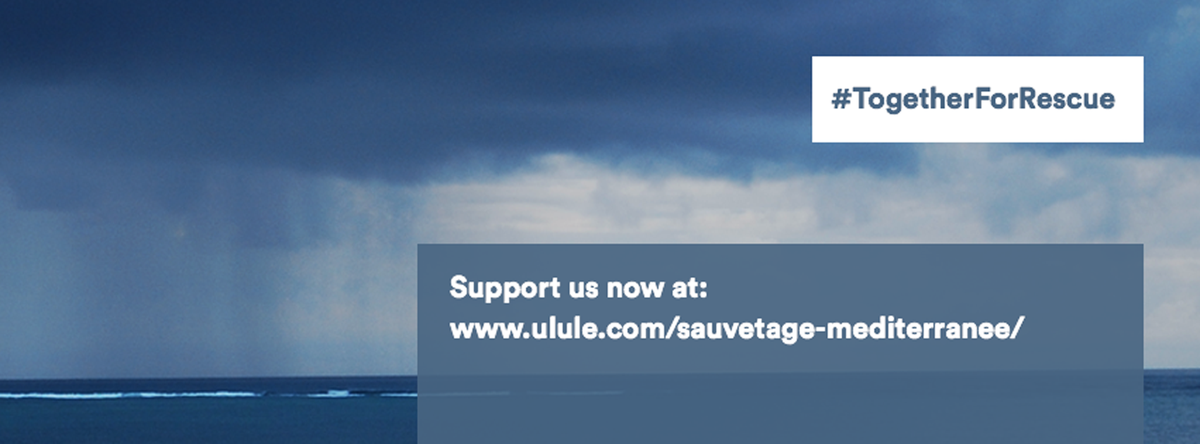 SOS MEDITERRANEE startet seine Crowdfunding-Kampagne #TogetherForRescue.