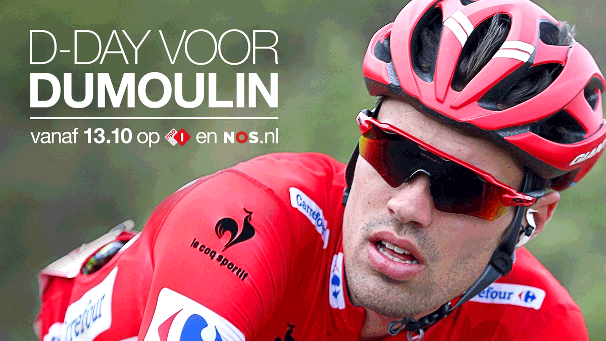 NOSsport's tweet photo. Wordt Dumoulin de opvolger van Janssen en Zoetemelk? Volg de voorlaatste etappe van de Vuelta live bij de NOS. http://t.co/nU8fEn7cn7
