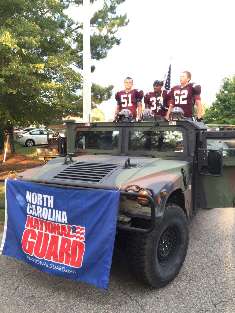 <a href="/newsobserver/">The News & Observer</a> Wakefield HS Military appreciation game highlights.  Thanks for your support! #NeverForget