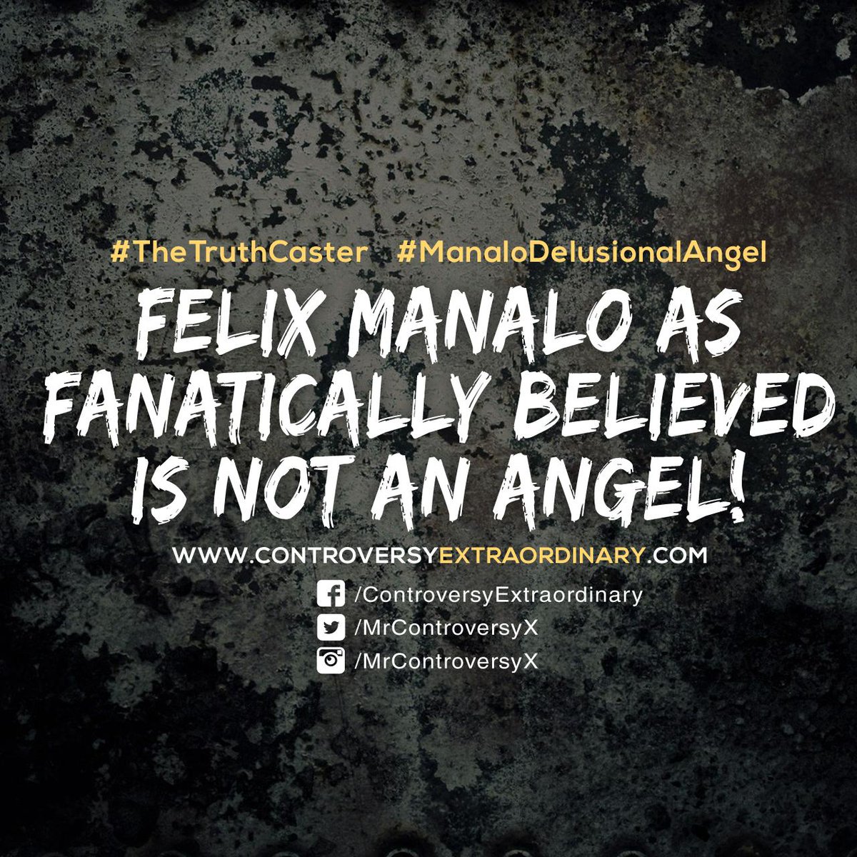 Now up! 'Felix Manalo as Fanatically Believed is not an Angel!' READ: goo.gl/L4DqN6 #ManaloDelusionalAngel