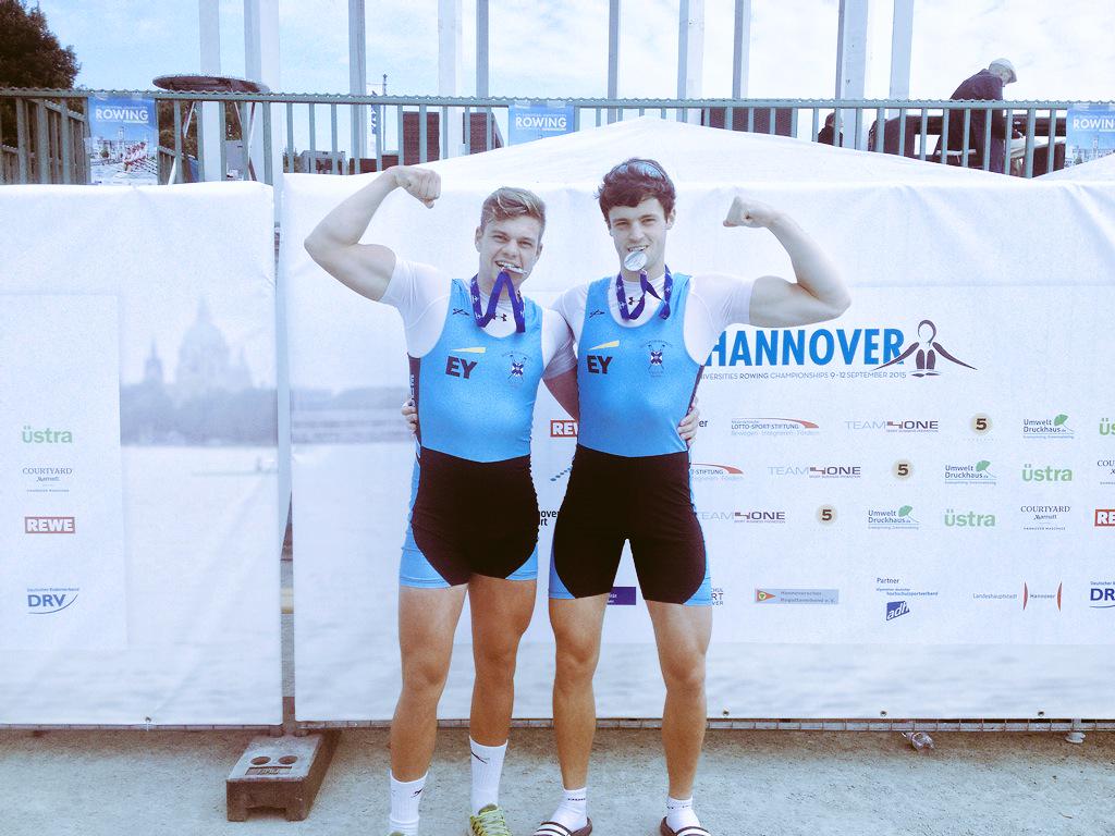 TomYoung_91's tweet photo. European University Silver medallist's in the M2- @R_Scholefield &amp; @hmillar94. @EdinburghUniBC @UoESportsunion http://t.co/IJRV0BnQxt