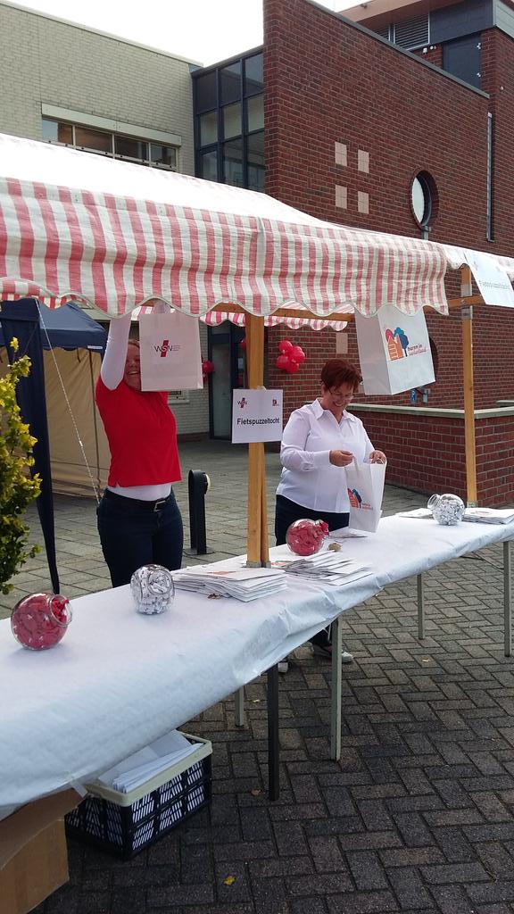 We zijn er bijna klaar voor!! 13.30  welkom voor fietspuzzeltocht en goodybag. #dagvanhethuren