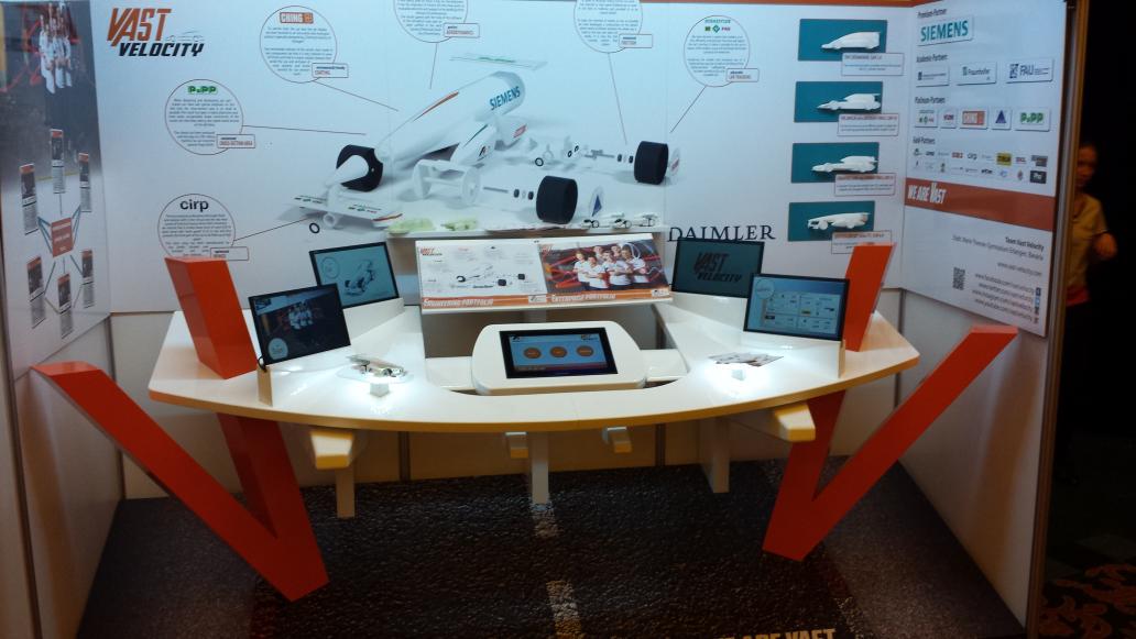 Good..Better..VAST!
It was close, but we made it! The pit display is finished! We're ready at the #F1inSchoolsWF