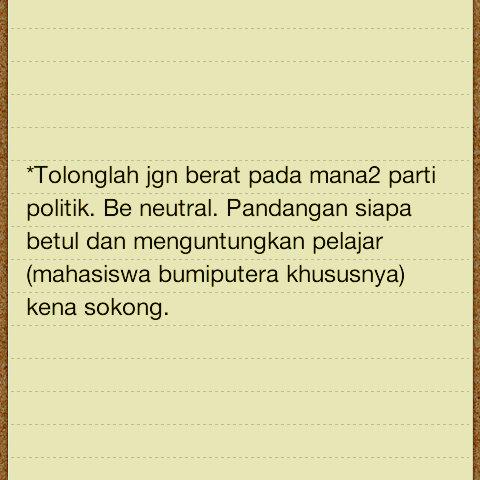 isfal4's tweet photo. Harapan buat semua MPP UiTM seMalaysia yg bakal dipilih terutamanya @MPPUiTMLendu

Remember "Student choose you !" http://t.co/ULerUidzXe