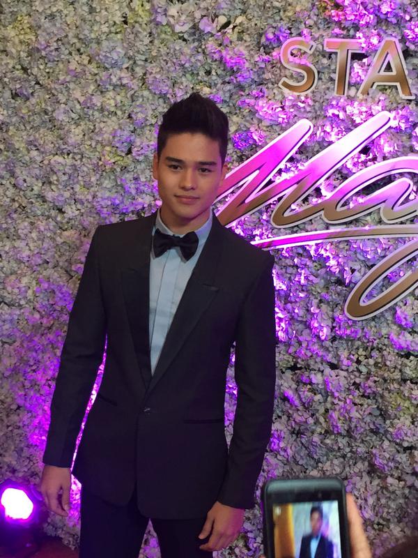 Marco Gumabao at the red carpet of the. 