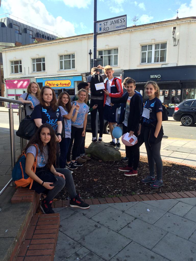 Completing our #ncs99challenge in Kingston today! #22 #kingstonb3