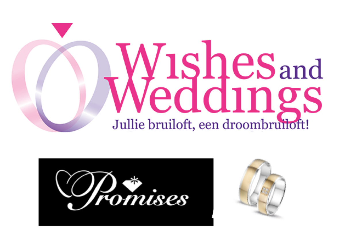 <a href="/PROMISESRINGEN/">PROMISES RINGEN</a> en <a href="/YNGPROM/">YOUNG PROMISES</a> zullen op alle Wishes and Weddings events aanwezig zijn. Kijk op wishesandweddings.nl