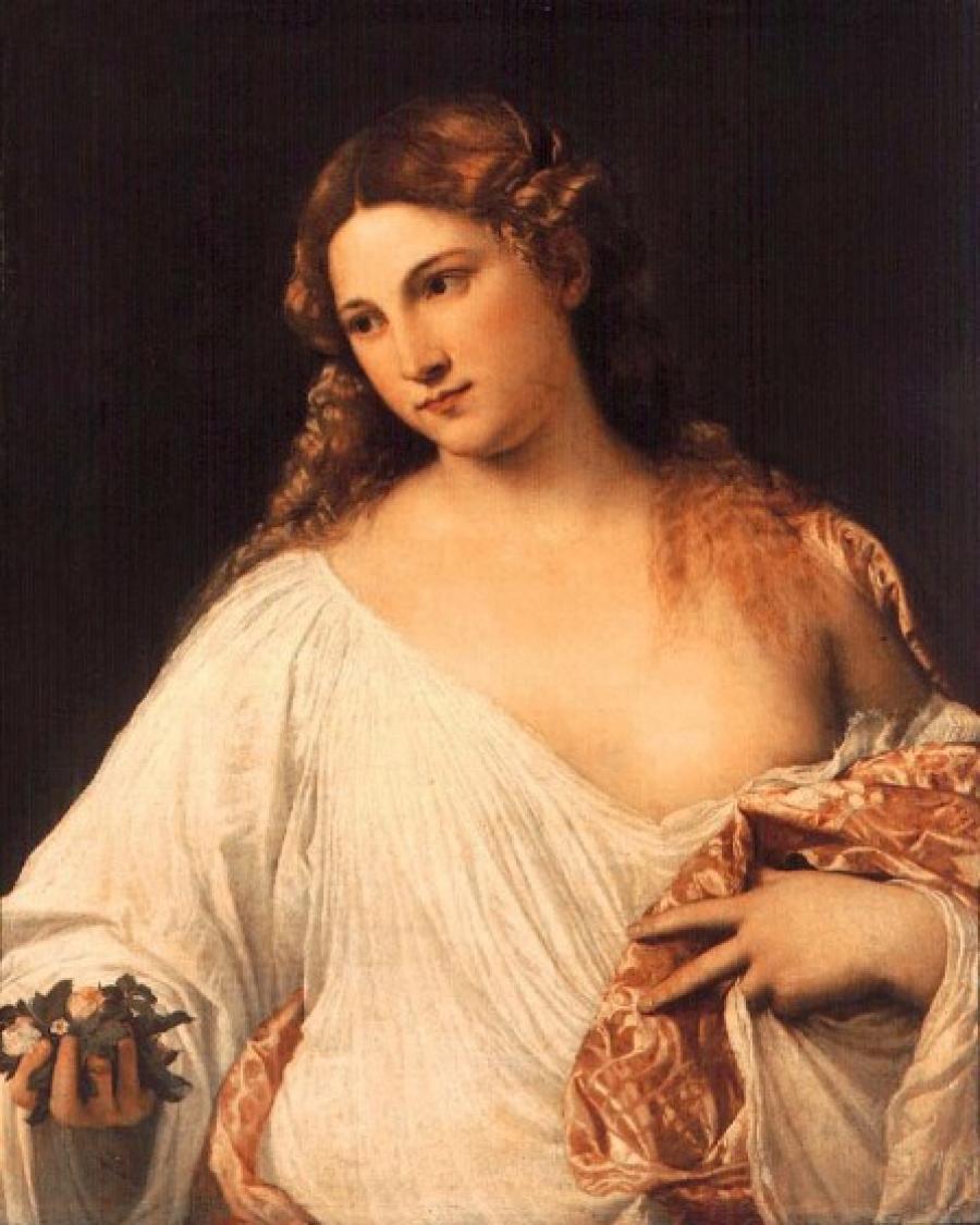 Desailaur's tweet photo. Titien - Flora (1515)
#art #painting http://t.co/JMY7ipoCkC