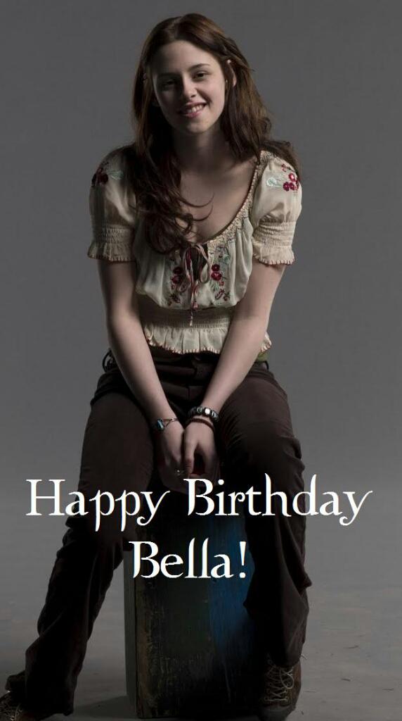 To a timeless tough vampire mama. Happy birthday in 2015 Bella Swan-Cullen! 