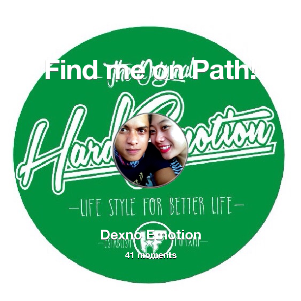 HE_Cloth's tweet photo. I've shared 41 memories with my friends on #Path - see them now at http://t.co/OSve4tCx5Y! #thepersonalnetwork http://t.co/3zMf57Bg48