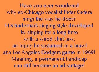Happy 71st Birthday, Peter Cetera!  c\",) 