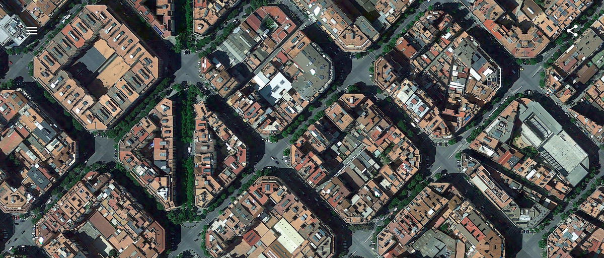 kallekamaleko's tweet photo. Barcelona. #GoogleMapsArt http://t.co/AF3706OKjv
