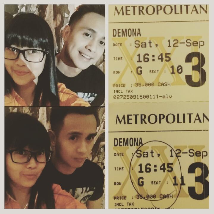 killedcharlotte's tweet photo. Sumpah demi apa tiap ketemu org ini ga pernah nyesel 😂😂 thanks kaka tetap rendah hati yaa 😘😘 #Demona #LAD #Moveoners http://t.co/xbo2JBiMXd