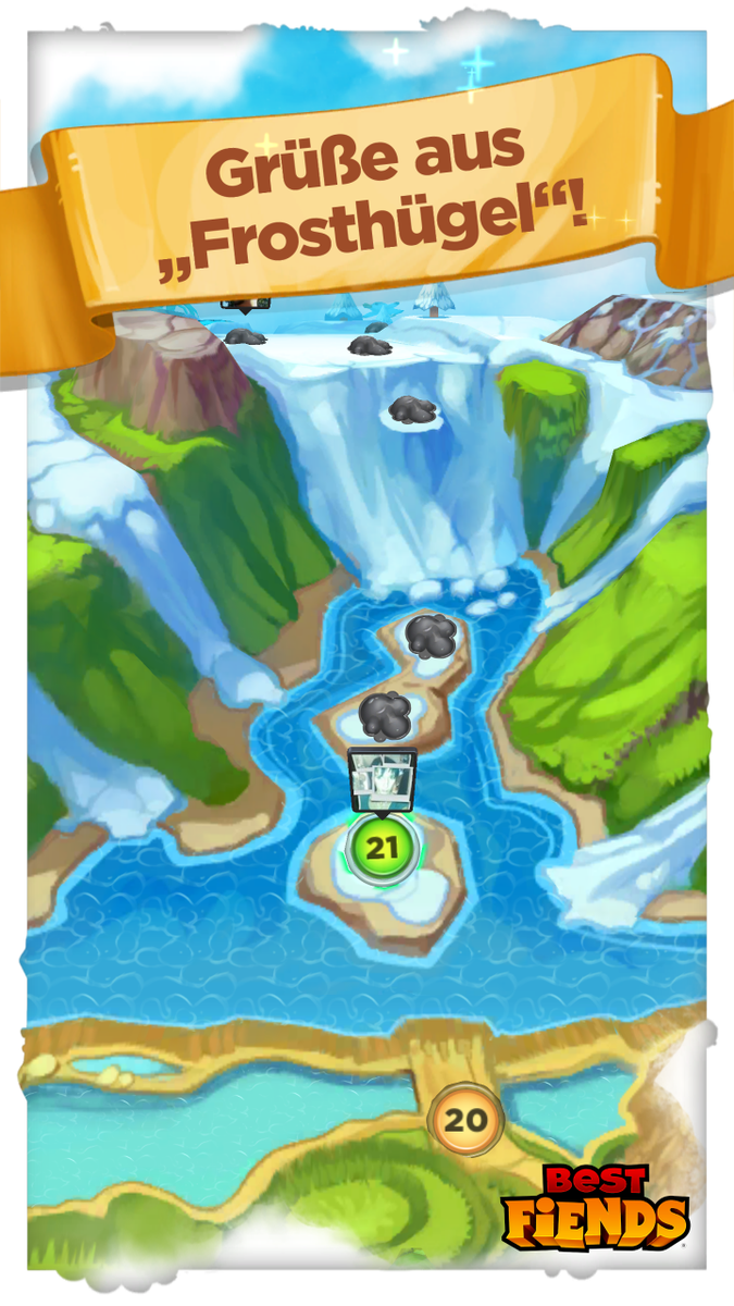 NRuhlig's tweet photo. Tor geöffnet! Frosthügel in #BestFiends, ich komme – GRATIS-Download – http://t.co/RReltckAIa über @bestfiends http://t.co/5GKr2L3kuC