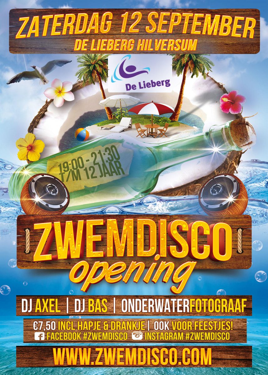 Straks zwemdisco! <a href="/OptisportH/">Optisport Hilversum</a> <a href="/tgooinieuws/">'t Gooi Nieuws</a> <a href="/vvvgooivecht/">Visit Gooi & Vecht</a> <a href="/GooiDichtbij/">Nieuws uit het Gooi</a> <a href="/gooieneemlander/">De Gooi- en Eemlander</a> <a href="/GooiNieuws/">GooiNieuws</a> <a href="/Hilversumtweet/">HilversumTweet</a>