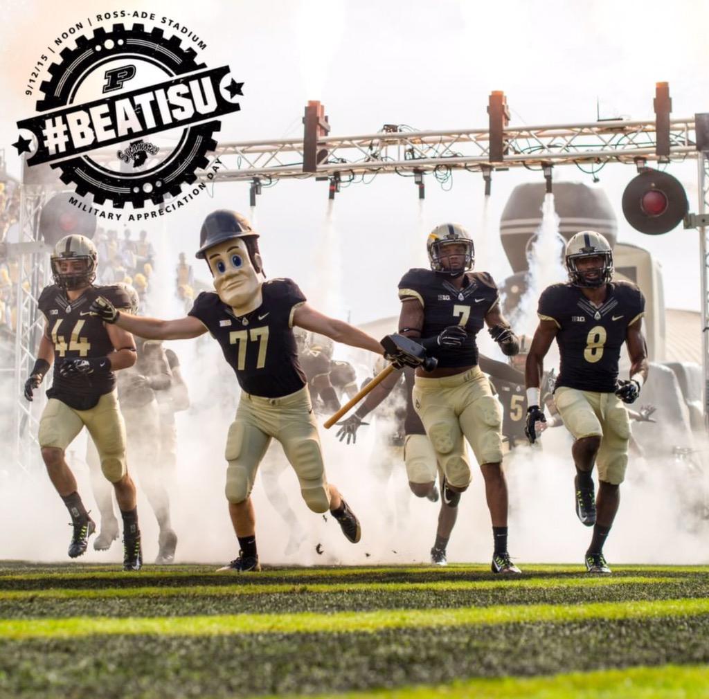 It's finally here ... GAME DAY! Time for <a href="/BoilerFootball/">Purdue Football</a> to #BeatISU and get that home win! #BoilerUp