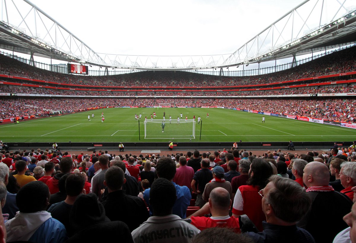 World_Stadiium's tweet photo. Emirates Stadium
Opened 2006
Club @Arsenal 
Capacity 60,272
#AFCvSCFC #BPL http://t.co/eXuy9NXgY7