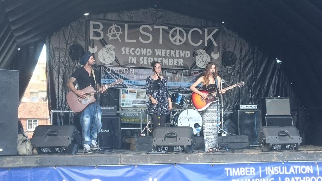 The Brilliant Trio that is <a href="/OwenStephen/">Owen Stephen</a> <a href="/StephScottMusic/">Steph Scott Music</a> + <a href="/CaraBeardMusic/">Cára Beard Music</a> <a href="/Balstock/">Balstock</a> Music Festival in #Baldock!