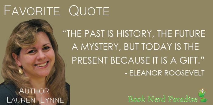 BookNerdParadis's tweet photo. "The past is history, the future a mystery..." @LaurenLynneYA @BookNerdParadis http://t.co/UMa0wFn3GN