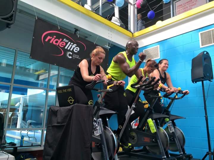 VibeConcepts's tweet image. Let's ride! We can do this for 12 hours, all for a good cause @RideForLifeCRUK #charity