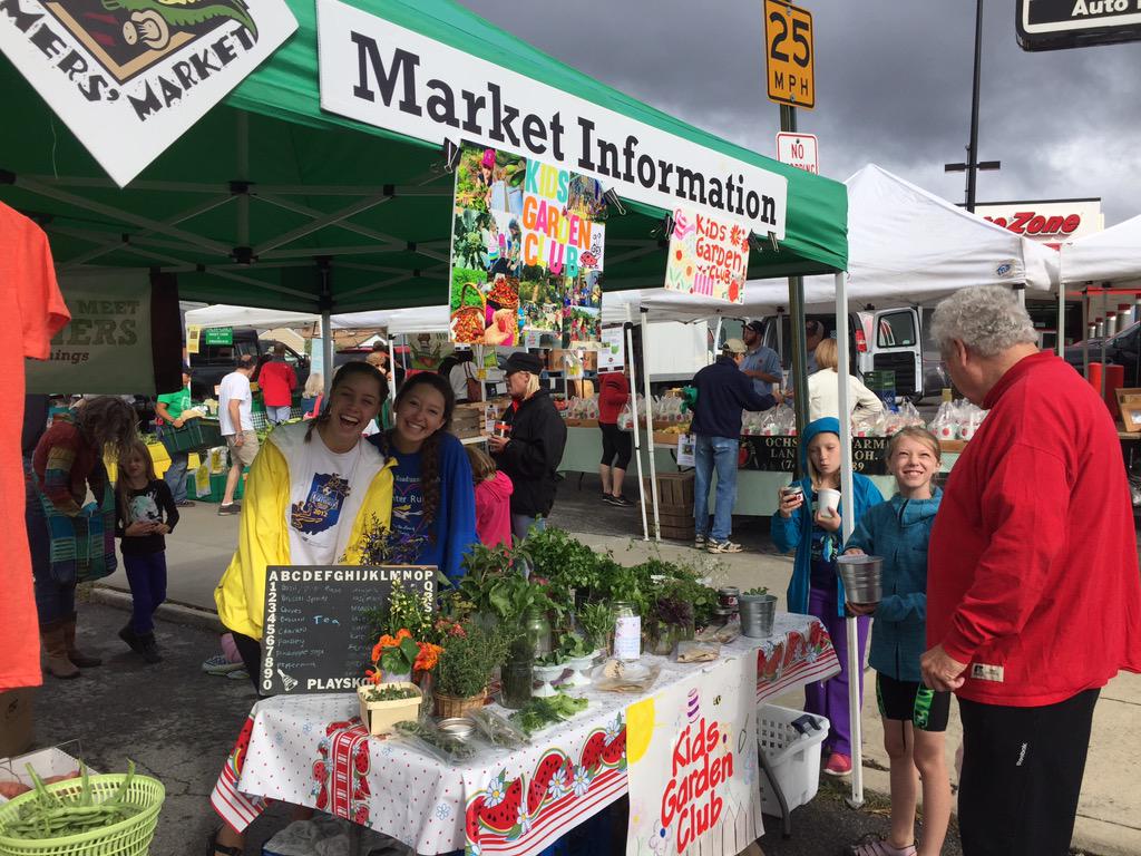 CFMarket's tweet image. Thanks to Acre: Farm to Table To Go for sponsoring the market's Kids Garden Club this year!