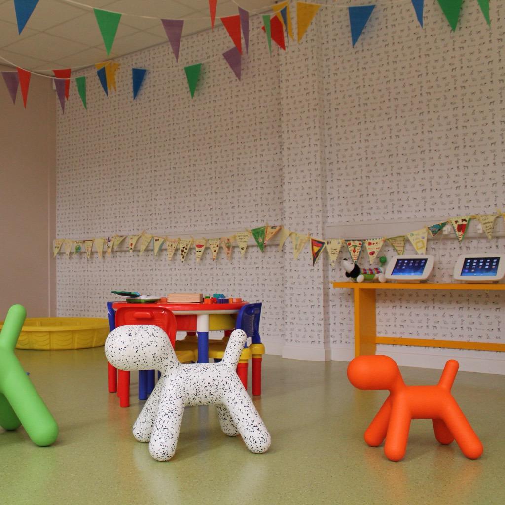 DT_MANCHESTER's tweet photo. How cute is our Kids area at the centre! You can let your kids play whilst you have a look at the pooches :) http://t.co/zAR2P7iyD2