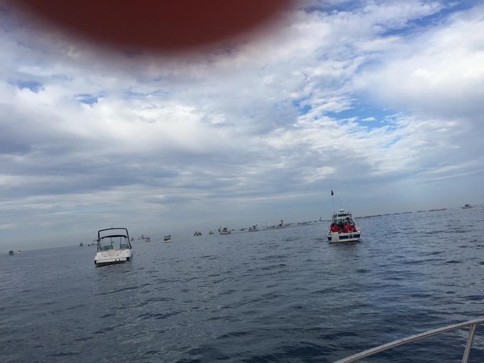 At the #catalinacrossingcanoerace !! Bout to start ! Good luck to the Gold Coast Outrigger Canoe Club<a href="/tag/catalinacrossingcanoerace"class="tags">#catalinacrossingcanoerace</a>