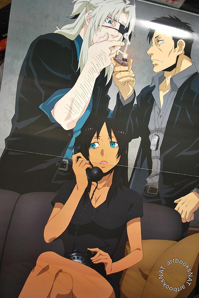 Gangsta. trio Nicolas, Alex and Worick on a nice fold-out poster