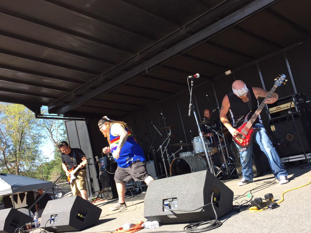TheSoCoInsider's tweet photo. Five year winners, Malakai take the #IMAs2015 at @BristolBrewing's #FreewheelinFest http://t.co/pkONigAT0g