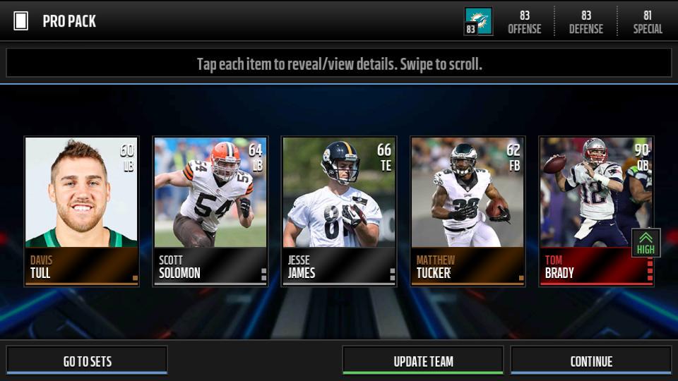 jotapablov's tweet image. @EAMaddenMobile Brady in a pro pack? Okey...👌