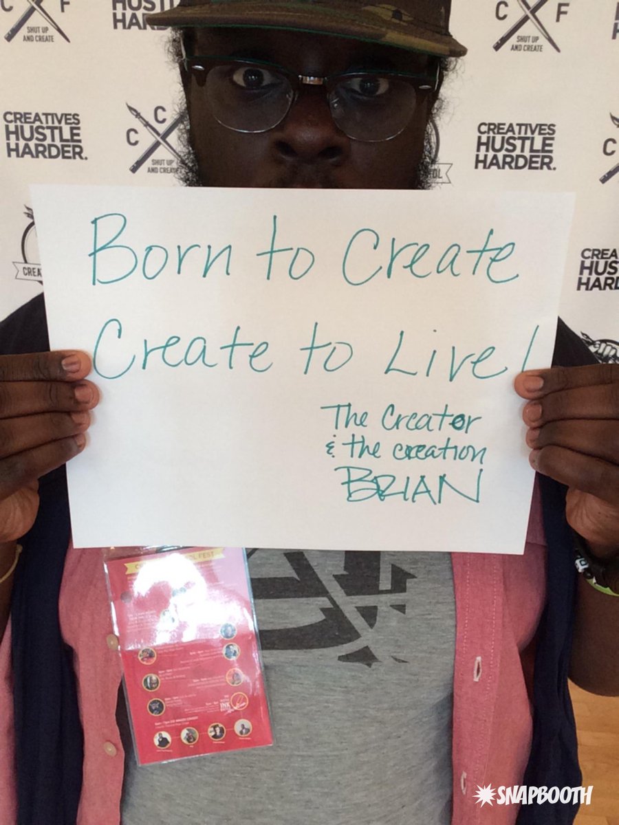 Artfluential's tweet photo. #CCFIV creativeshustleharder http://t.co/CZlNYaEAp2