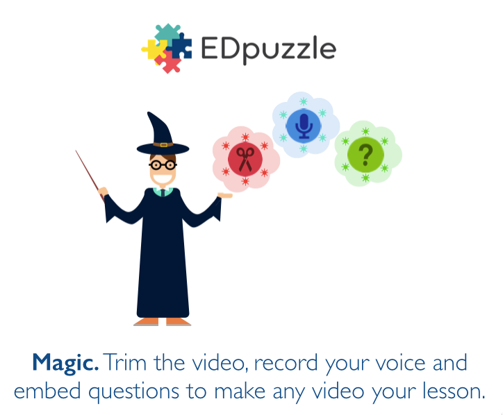 edpuzzle's tweet photo. MAGIC! Check out EDpuzzle and become a teacher-wizard! #edcamp129 #edcamprocks http://t.co/VM4wcZUDrM