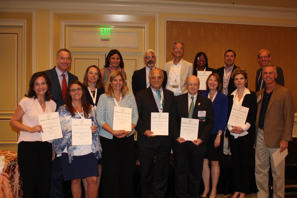 federalbar's tweet photo. #FBAChapters with 10% membership growth get recognized @ #FBACon15... congrats! http://t.co/ocgn7RIZMB