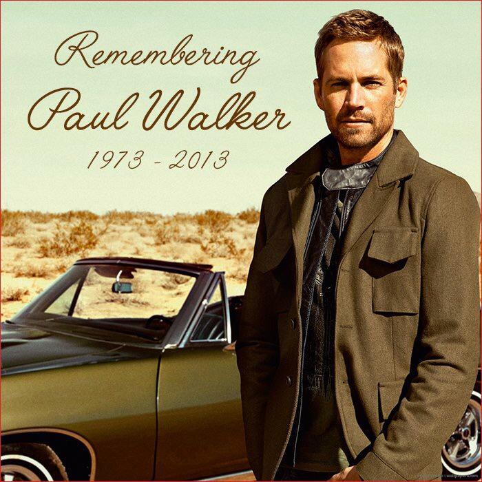 'If one day the speed kills me, do not cry because I was smiling' -Paul Walker 😔 #RIP #Happy42ndBirthday