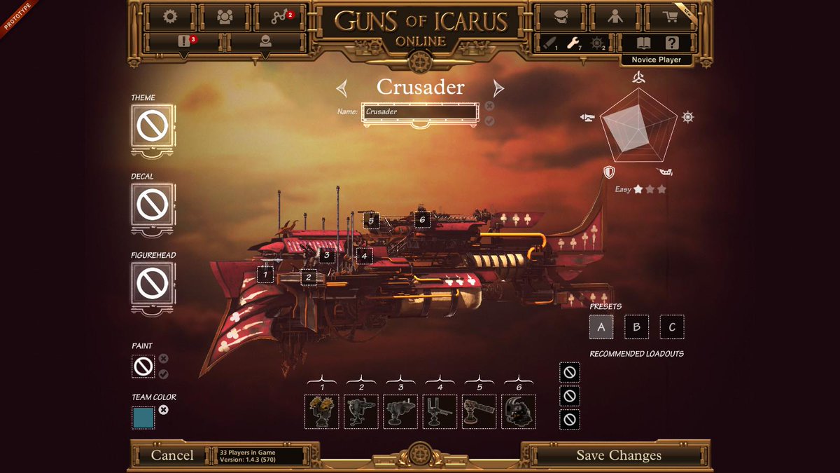 Goio 公式翻訳室 Guns Of Icarus Online Alliance Modeもう1つの新しい船 Crusaderです ぼくのかんがえたさいきょうのふね を具現化したようなデザインですが 現状使い勝手にかなりの難有り Http T Co Bgdj2y34cs Goio 公式翻訳室 Guns Of Icarus Online Alliance Modeもう1つの新しい船 Crusaderです ぼくのかんがえたさいきょうのふね を具現化したようなデザインですが 現状使い勝手にかなりの難有り Http T Co Bgdj2y34cs